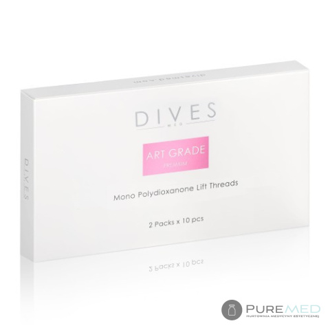 DIVES MED Art Grade Premium NICI PDO MONO rewitalizacja zmarszczek i starzenia, worki pod oczami, zmarszczki palacza,wysyłka 24h