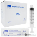 Strzykawki typu luer lock 5ml 100 sztuk strzykawki pobraniowe do medycyny estetycznej