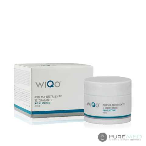WIQO moisturizing face cream for dry and very dry skin