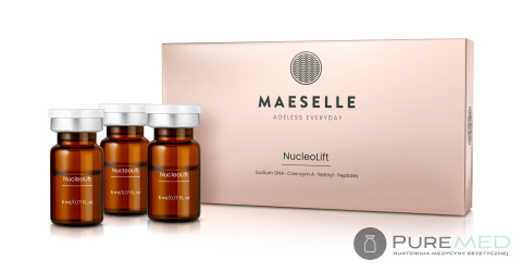Maeselle Nucleolift омолаживающий биостимулятор тканей с выраженными лифтинговыми и укрепляющими свойствами.