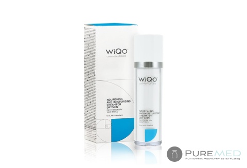 WIQO moisturizing face cream for dry and very dry skin