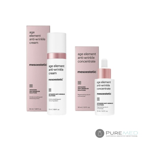 Mesoestetic Age Element Anti-Wrinkle Day Duo | Anti-Wrinkle Cream + Anti-Wrinkle Concentrate