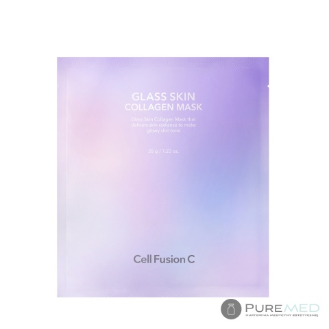 Cell Fusion C Glass Skin Mask – Rozświetlająca maska w płacie 5 x 35 g