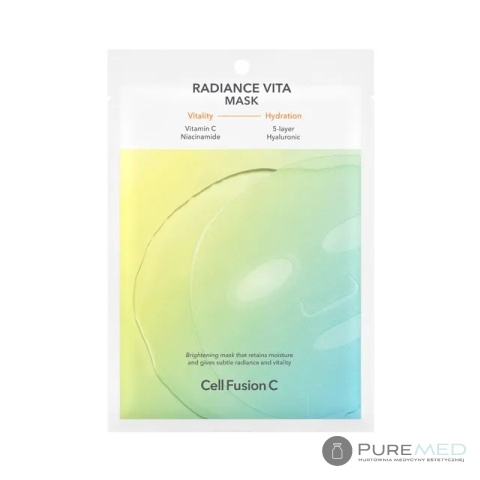 Cell Fusion C Radiance Vita Mask 25g x 1 pcs