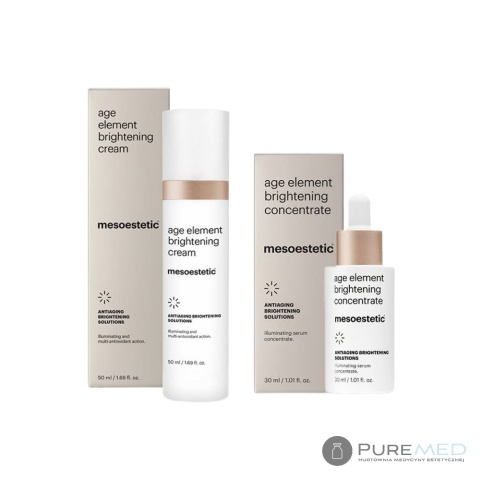 Mesoestetic Age Element Brightening Duo | Brightening Cream + Brightening Concentrate