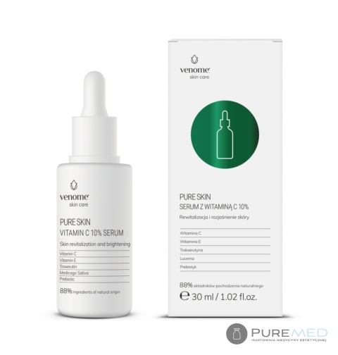 Venome Pure Skin – Сыворотка с витамином С 10% 30 мл